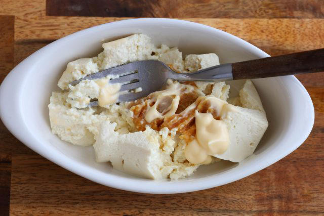 みそマヨでコクうま！木綿豆腐の簡単グラタン, 材料（作りやすい分量）, 作り方（調理時間5分）, 食べてキレイを磨く！レシピのポイント
