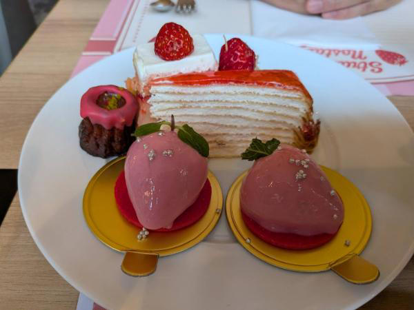 いちごだらけの幸せ空間♡ヒルトン名古屋のいちごスイーツビュッフェに行ってきた！, スタート前からワクワク！撮影タイムがうれしい, 見た目も味も大満足♡こだわりスイーツたち, 甘いだけじゃない！セイボリーも本格的, 結局いちばん食べたのは…フレッシュいちご！, ホテルならではの贅沢な空間で過ごす時間♪, 特別な日に行きたい、いちご尽くしの幸せ時間
