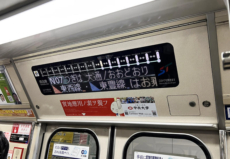 ・今どこだっけ？, ・直感的すぎる表示, ・そこで思い当たった車内表示, ・目からウロコのディスプレイデザイン