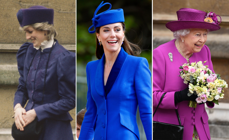 Her sister’s wedding, State visit to France (1957), The young bridesmaid, State visit to France (1972)