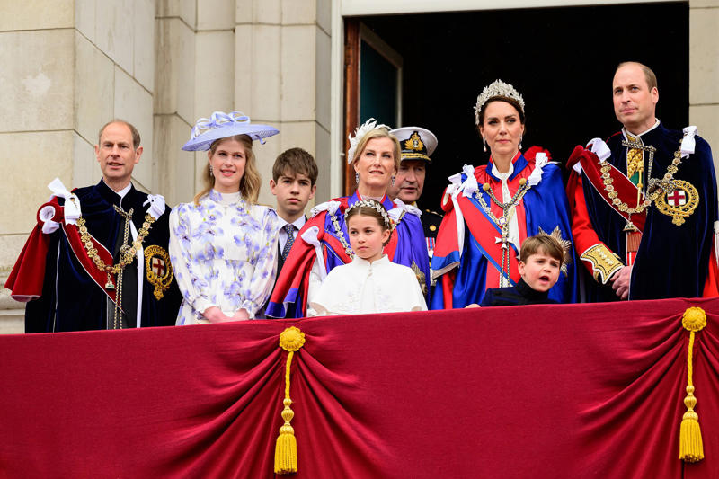 Lady Louise , James, Earl of Wessex, Savannah Phillips, Isla Phillips, Mia Tindall, Lena Tindall, Lucas Tindall