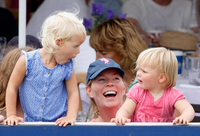 Lady Louise , James, Earl of Wessex, Savannah Phillips, Isla Phillips, Mia Tindall, Lena Tindall, Lucas Tindall