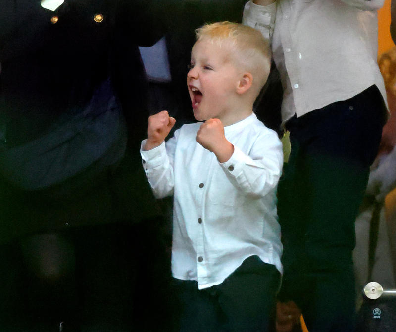 Lady Louise , James, Earl of Wessex, Savannah Phillips, Isla Phillips, Mia Tindall, Lena Tindall, Lucas Tindall