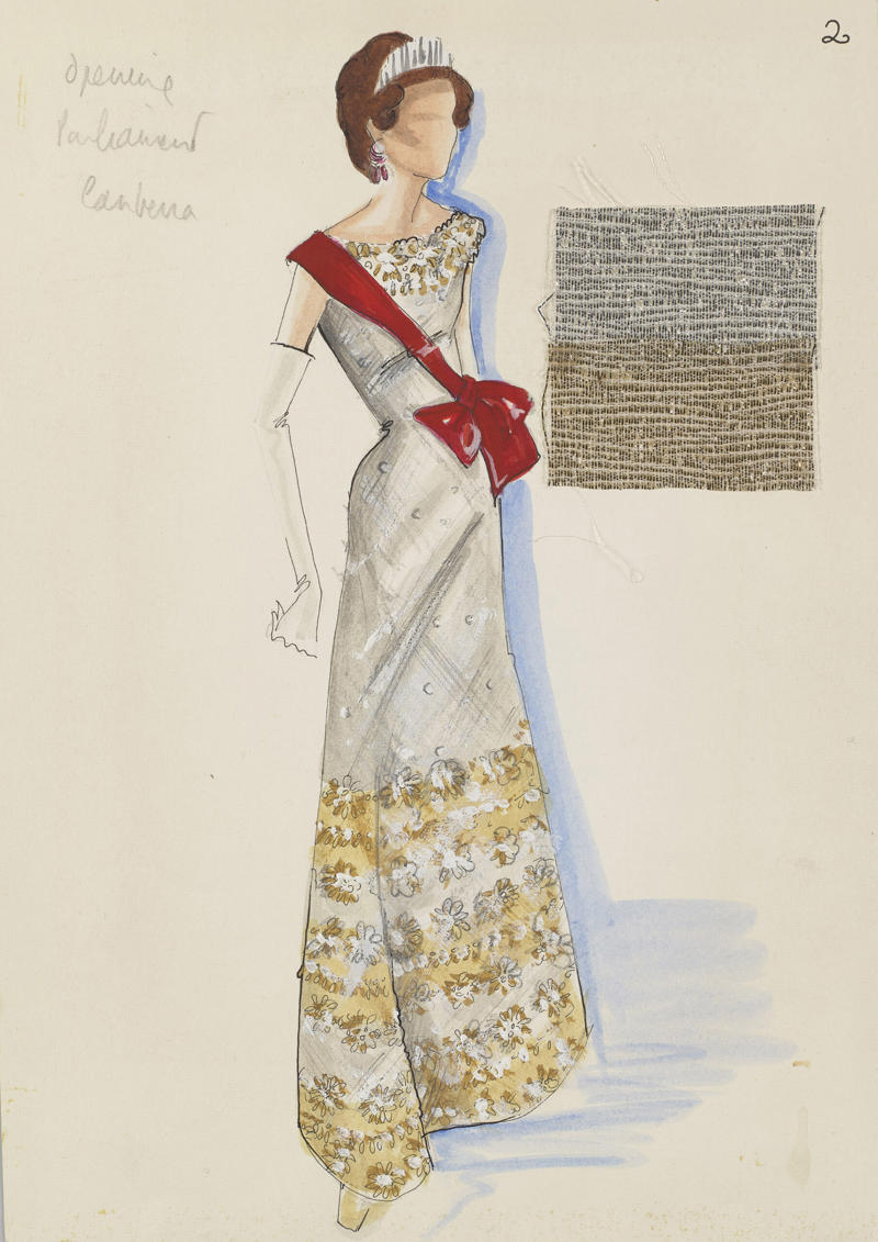 Her sister’s wedding, State visit to France (1957), The young bridesmaid, State visit to France (1972)