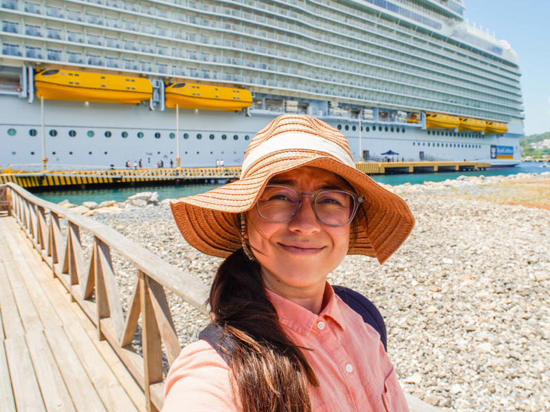 But I was shocked to be mistaken for a child every time I entered or exited the ship.