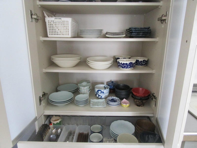 1：使わなくなった家具, 2：重く感じるようになった寝具, 3：暮らしに合わなくなった食器, 4：着なくなった服や靴