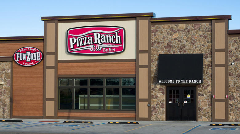 7. Cicis Pizza, 6. Golden Corral, 5. Shoney's, 4. Western Sizzlin, 3. Pizza Ranch, 2. Pizza Inn, 1. HuHot Mongolian Grill