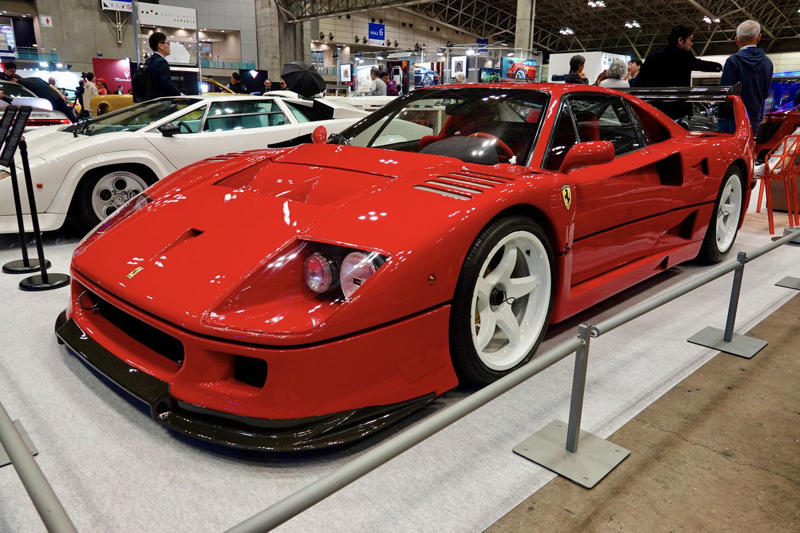 ■ランボルギーニ カウンタック LP400S（1978年）, ■フェラーリ 308GTB（1976年）, ■ロータス ヨーロッパ（1970年）, ■ルノー アルピーヌ A110（1975年）, ■ポルシェ 911カレラ（1987年）, ■フェラーリ F40 GTE Recreation（1989年）