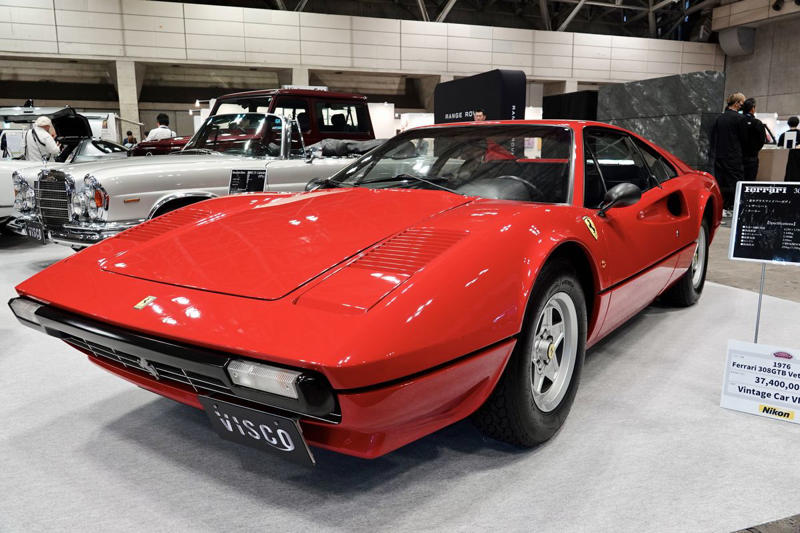 ■ランボルギーニ カウンタック LP400S（1978年）, ■フェラーリ 308GTB（1976年）, ■ロータス ヨーロッパ（1970年）, ■ルノー アルピーヌ A110（1975年）, ■ポルシェ 911カレラ（1987年）, ■フェラーリ F40 GTE Recreation（1989年）