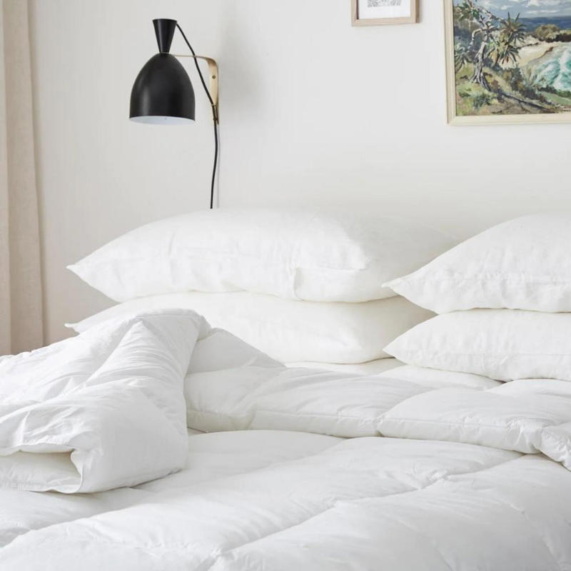 Essential bedding layers, Optional bedding layers, What is a bed skirt?, Decorative cushions, How to layer bedding like an expert, How often to clean bedding, How often to clean pillows and mattress protectors, How to store bedding, Best bedding colours, How to style patterned bedding