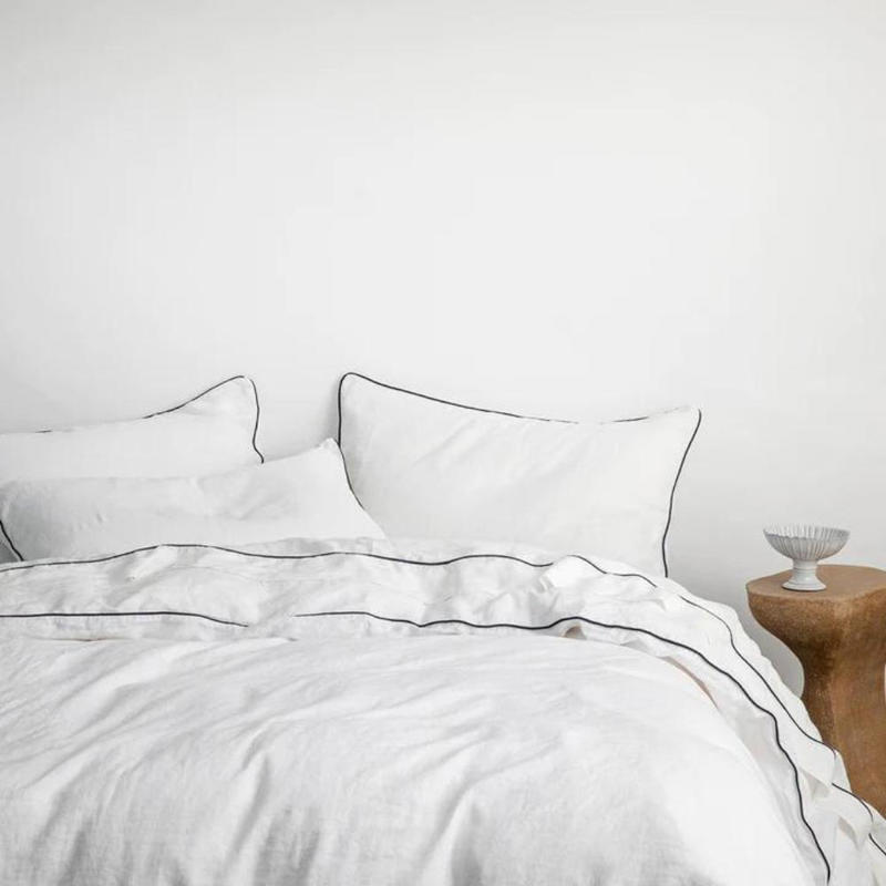 Essential bedding layers, Optional bedding layers, What is a bed skirt?, Decorative cushions, How to layer bedding like an expert, How often to clean bedding, How often to clean pillows and mattress protectors, How to store bedding, Best bedding colours, How to style patterned bedding
