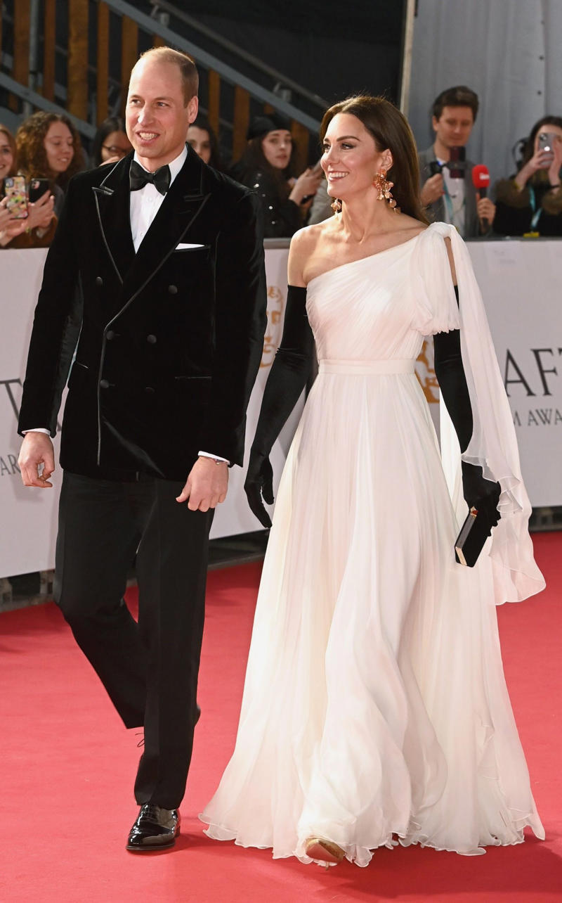 Princess of Wales, Marrying in McQueen, April 2011, The new Duchess in Zara, April 2011, Cowgirl in Canada, July 2011, Alexander McQueen in Los Angeles, July 2011, Hockey in skinny jeans, March 2012, Orchid Jenny Packham dress in Singapore, September 2012, Hockey in McQueen tartan, November 2012, Pretty in (McQueen) pink for Trooping the Colour, June 2013, Leaving hospital with Prince George in Jenny Packham, July 2013, Roland Mouret for Mandela film premiere, December 2013, High street at Ayers Rocks, April 2014, Roksanda in Australia, April 2014, Michael Kors to leave Australia, April 2014, Beulah for a service of commemoration, March 2015, Alexander McQueen for Princess Charlotte’s christening, July 2015, Jenny Packham for China state dinner, October 2015, Hiking in Penelope Chilvers in Bhutan, April 2016, Naeem Khan at the Taj Mahal, April 2016, Jenny Packham in Norfolk, June 2016, Preen in Canada, September 2016, Chanel in Paris, March 2017, Prada for the 20th anniversary of Princess Diana’s death, August 2017, Miu Miu on Christmas Day, December 2017, Erdem at the V&amp;A, October 2018, Alexander McQueen for the Netherlands state dinner, October 2018, Gucci for children’s centre visit, March 2019, Elie Saab at Royal Ascot, June 2019, Diplomatic dressing with William in Pakistan, October 2019, Vintage Oscar de la Renta in Dublin, March 2020, The late Queen’s jewellery at Prince Philip’s funeral, April 2021, Holland Cooper in Scotland, May 2021, Jenny Packham for the premiere of No Time to Die, September 2021, The Vampire’s Wife in Belize, March 2022, Emilia Wickstead at Elizabeth II’s Platinum Jubilee Thanksgiving service, June 2022, Sailing in Holland Cooper shorts, July 2022, A rented dress for the Earthshot Prize, December 2022, Alexander McQueen and Zara at the Baftas, February 2023, Alexander McQueen for the Coronation of King Charles III, May 2023, Order of the Garter in Alessandra Rich and Philip Treacy, June 2023, Andrew Gn for Trooping the Colour, June 2023, Safiyaa at Wimbledon, July 2024, Veronica Beard in cancer recovery video, September 2024, Alexander McQueen for the ‘Together at Christmas’ carol service, December 2024, Dior for the French state visit, July 2025, Phillipa Lepley for US state dinner, September 2025, Suzannah for the installation of the Archbishop of Canterbury, March 2026