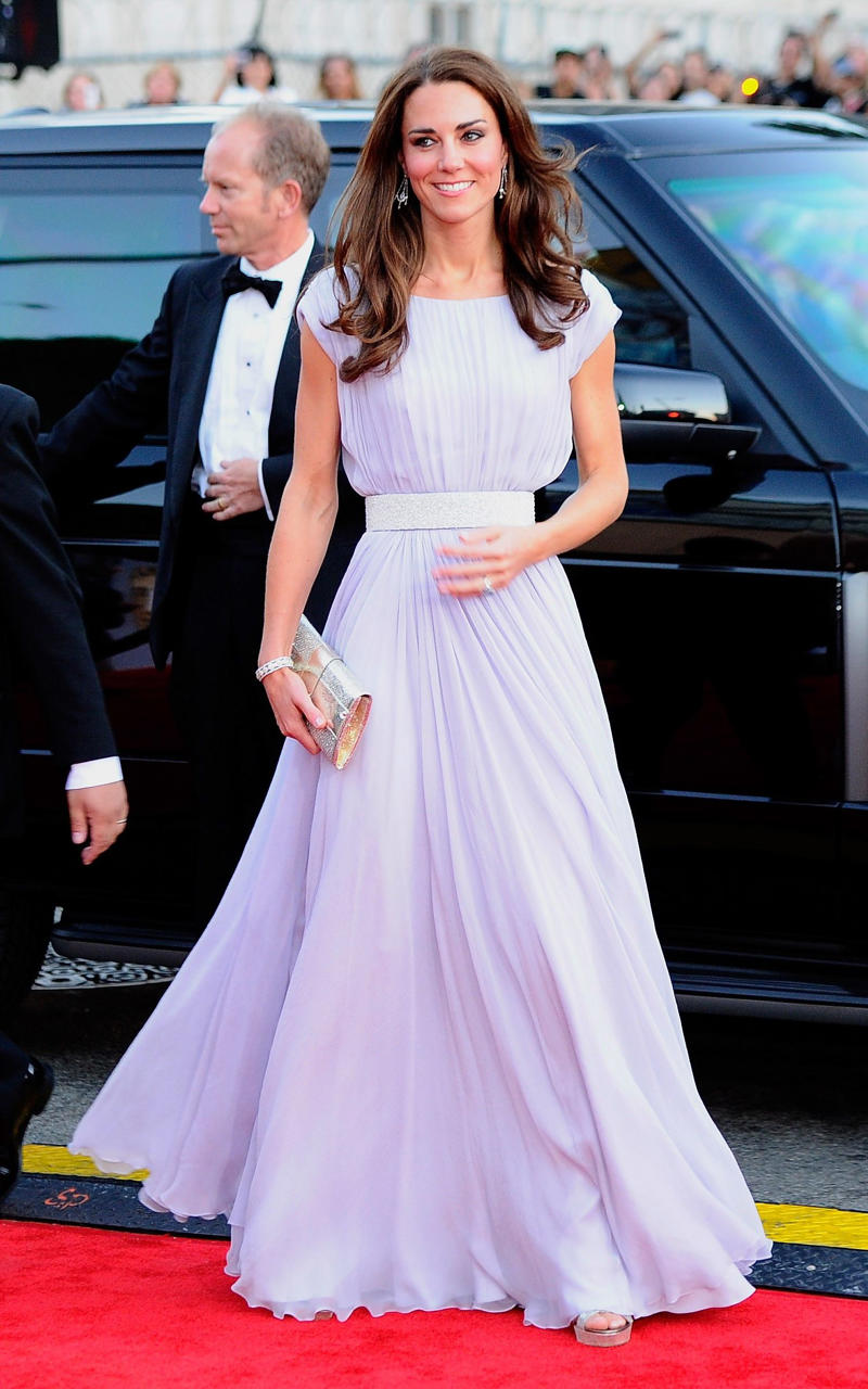 Princess of Wales, Marrying in McQueen, April 2011, The new Duchess in Zara, April 2011, Cowgirl in Canada, July 2011, Alexander McQueen in Los Angeles, July 2011, Hockey in skinny jeans, March 2012, Orchid Jenny Packham dress in Singapore, September 2012, Hockey in McQueen tartan, November 2012, Pretty in (McQueen) pink for Trooping the Colour, June 2013, Leaving hospital with Prince George in Jenny Packham, July 2013, Roland Mouret for Mandela film premiere, December 2013, High street at Ayers Rocks, April 2014, Roksanda in Australia, April 2014, Michael Kors to leave Australia, April 2014, Beulah for a service of commemoration, March 2015, Alexander McQueen for Princess Charlotte’s christening, July 2015, Jenny Packham for China state dinner, October 2015, Hiking in Penelope Chilvers in Bhutan, April 2016, Naeem Khan at the Taj Mahal, April 2016, Jenny Packham in Norfolk, June 2016, Preen in Canada, September 2016, Chanel in Paris, March 2017, Prada for the 20th anniversary of Princess Diana’s death, August 2017, Miu Miu on Christmas Day, December 2017, Erdem at the V&amp;A, October 2018, Alexander McQueen for the Netherlands state dinner, October 2018, Gucci for children’s centre visit, March 2019, Elie Saab at Royal Ascot, June 2019, Diplomatic dressing with William in Pakistan, October 2019, Vintage Oscar de la Renta in Dublin, March 2020, The late Queen’s jewellery at Prince Philip’s funeral, April 2021, Holland Cooper in Scotland, May 2021, Jenny Packham for the premiere of No Time to Die, September 2021, The Vampire’s Wife in Belize, March 2022, Emilia Wickstead at Elizabeth II’s Platinum Jubilee Thanksgiving service, June 2022, Sailing in Holland Cooper shorts, July 2022, A rented dress for the Earthshot Prize, December 2022, Alexander McQueen and Zara at the Baftas, February 2023, Alexander McQueen for the Coronation of King Charles III, May 2023, Order of the Garter in Alessandra Rich and Philip Treacy, June 2023, Andrew Gn for Trooping the Colour, June 2023, Safiyaa at Wimbledon, July 2024, Veronica Beard in cancer recovery video, September 2024, Alexander McQueen for the ‘Together at Christmas’ carol service, December 2024, Dior for the French state visit, July 2025, Phillipa Lepley for US state dinner, September 2025, Suzannah for the installation of the Archbishop of Canterbury, March 2026