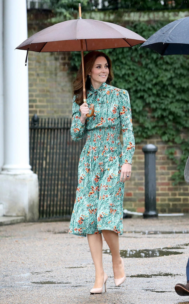 Princess of Wales, Marrying in McQueen, April 2011, The new Duchess in Zara, April 2011, Cowgirl in Canada, July 2011, Alexander McQueen in Los Angeles, July 2011, Hockey in skinny jeans, March 2012, Orchid Jenny Packham dress in Singapore, September 2012, Hockey in McQueen tartan, November 2012, Pretty in (McQueen) pink for Trooping the Colour, June 2013, Leaving hospital with Prince George in Jenny Packham, July 2013, Roland Mouret for Mandela film premiere, December 2013, High street at Ayers Rocks, April 2014, Roksanda in Australia, April 2014, Michael Kors to leave Australia, April 2014, Beulah for a service of commemoration, March 2015, Alexander McQueen for Princess Charlotte’s christening, July 2015, Jenny Packham for China state dinner, October 2015, Hiking in Penelope Chilvers in Bhutan, April 2016, Naeem Khan at the Taj Mahal, April 2016, Jenny Packham in Norfolk, June 2016, Preen in Canada, September 2016, Chanel in Paris, March 2017, Prada for the 20th anniversary of Princess Diana’s death, August 2017, Miu Miu on Christmas Day, December 2017, Erdem at the V&amp;A, October 2018, Alexander McQueen for the Netherlands state dinner, October 2018, Gucci for children’s centre visit, March 2019, Elie Saab at Royal Ascot, June 2019, Diplomatic dressing with William in Pakistan, October 2019, Vintage Oscar de la Renta in Dublin, March 2020, The late Queen’s jewellery at Prince Philip’s funeral, April 2021, Holland Cooper in Scotland, May 2021, Jenny Packham for the premiere of No Time to Die, September 2021, The Vampire’s Wife in Belize, March 2022, Emilia Wickstead at Elizabeth II’s Platinum Jubilee Thanksgiving service, June 2022, Sailing in Holland Cooper shorts, July 2022, A rented dress for the Earthshot Prize, December 2022, Alexander McQueen and Zara at the Baftas, February 2023, Alexander McQueen for the Coronation of King Charles III, May 2023, Order of the Garter in Alessandra Rich and Philip Treacy, June 2023, Andrew Gn for Trooping the Colour, June 2023, Safiyaa at Wimbledon, July 2024, Veronica Beard in cancer recovery video, September 2024, Alexander McQueen for the ‘Together at Christmas’ carol service, December 2024, Dior for the French state visit, July 2025, Phillipa Lepley for US state dinner, September 2025, Suzannah for the installation of the Archbishop of Canterbury, March 2026