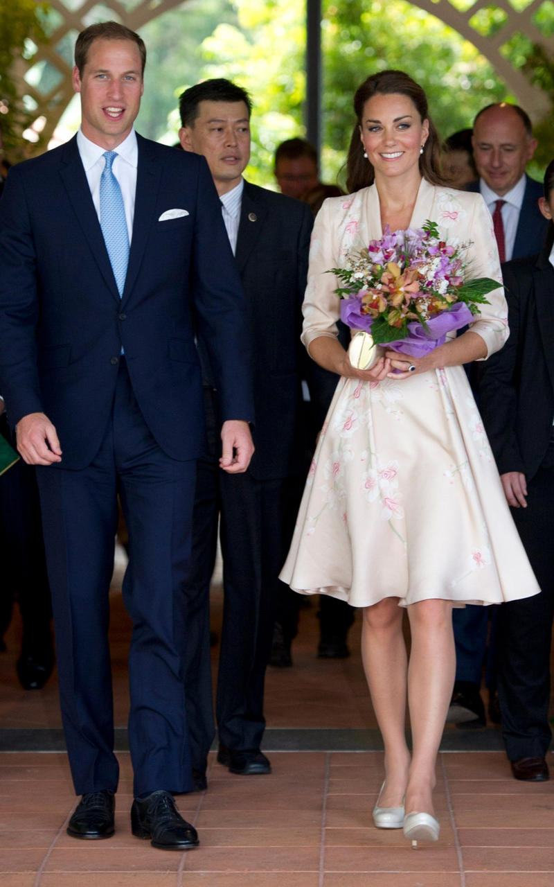 Princess of Wales, Marrying in McQueen, April 2011, The new Duchess in Zara, April 2011, Cowgirl in Canada, July 2011, Alexander McQueen in Los Angeles, July 2011, Hockey in skinny jeans, March 2012, Orchid Jenny Packham dress in Singapore, September 2012, Hockey in McQueen tartan, November 2012, Pretty in (McQueen) pink for Trooping the Colour, June 2013, Leaving hospital with Prince George in Jenny Packham, July 2013, Roland Mouret for Mandela film premiere, December 2013, High street at Ayers Rocks, April 2014, Roksanda in Australia, April 2014, Michael Kors to leave Australia, April 2014, Beulah for a service of commemoration, March 2015, Alexander McQueen for Princess Charlotte’s christening, July 2015, Jenny Packham for China state dinner, October 2015, Hiking in Penelope Chilvers in Bhutan, April 2016, Naeem Khan at the Taj Mahal, April 2016, Jenny Packham in Norfolk, June 2016, Preen in Canada, September 2016, Chanel in Paris, March 2017, Prada for the 20th anniversary of Princess Diana’s death, August 2017, Miu Miu on Christmas Day, December 2017, Erdem at the V&amp;A, October 2018, Alexander McQueen for the Netherlands state dinner, October 2018, Gucci for children’s centre visit, March 2019, Elie Saab at Royal Ascot, June 2019, Diplomatic dressing with William in Pakistan, October 2019, Vintage Oscar de la Renta in Dublin, March 2020, The late Queen’s jewellery at Prince Philip’s funeral, April 2021, Holland Cooper in Scotland, May 2021, Jenny Packham for the premiere of No Time to Die, September 2021, The Vampire’s Wife in Belize, March 2022, Emilia Wickstead at Elizabeth II’s Platinum Jubilee Thanksgiving service, June 2022, Sailing in Holland Cooper shorts, July 2022, A rented dress for the Earthshot Prize, December 2022, Alexander McQueen and Zara at the Baftas, February 2023, Alexander McQueen for the Coronation of King Charles III, May 2023, Order of the Garter in Alessandra Rich and Philip Treacy, June 2023, Andrew Gn for Trooping the Colour, June 2023, Safiyaa at Wimbledon, July 2024, Veronica Beard in cancer recovery video, September 2024, Alexander McQueen for the ‘Together at Christmas’ carol service, December 2024, Dior for the French state visit, July 2025, Phillipa Lepley for US state dinner, September 2025, Suzannah for the installation of the Archbishop of Canterbury, March 2026