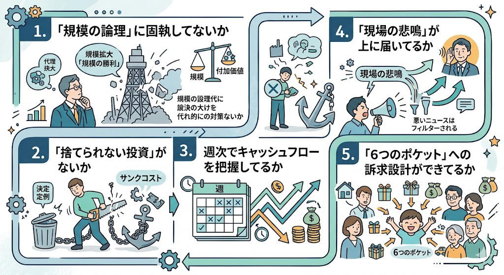 この記事で学べること, ベビーベッドは1回しか売れん, 「カテゴリーキラー」という発明, 年54億円を払ってAmazonに賭けた。そして裏切られた, 裁判には勝った。競争には負けた, 頭金2割で1兆円の会社を手に入れる方法, 年440億円が利息に消えた。でも売上は伸びてた, コンセプト店を1つだけ作れた。でも全国展開の金がなかった, ファンドは「損した」。でも520億円は回収してた, トイザらスが消えたら、おもちゃ市場が7%伸びた, ダイエー、シャープ、そごう。日本でも繰り返された「内側からの崩壊」, 創業者は知らないまま逝った, まとめ: 金利のある世界を生き残るチェックリスト