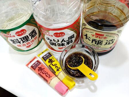 ■※焼き肉のたれを調味料を合わせて作ってみました！, ■水の量は調味料を入れてからのお米2合の目盛りまで, ■炊けましたぁ～, ■お好みでキムチと白ごまをトッピング, ■とろけるチーズをinで再TRY