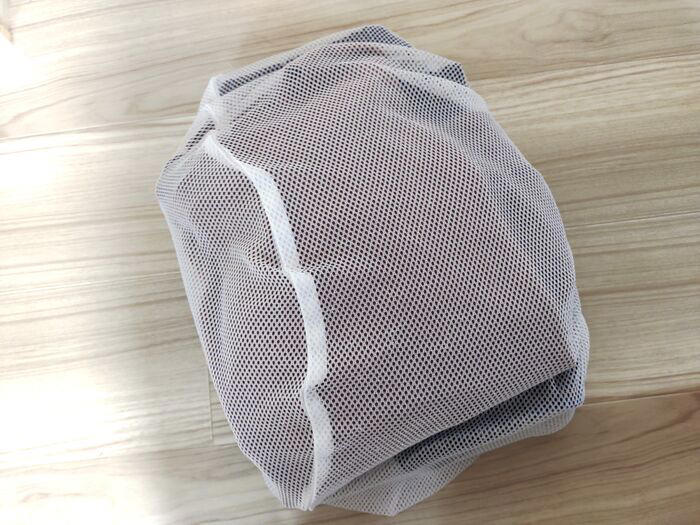 ①野菜の保管袋として再利用, ②旅行や収納用の衣類入れに, ③お風呂用収納袋として使う, 最後はお掃除グッズとして！