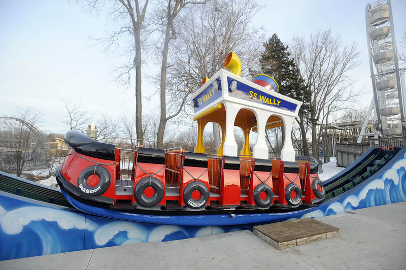 The Comet: 75 years old, Sky Fighters: 75 years old, Thunder River: 30 years old, Flying Swings: 15 years old, SS Wally: 15 years old, Wendy's Tea Party: 15 years old