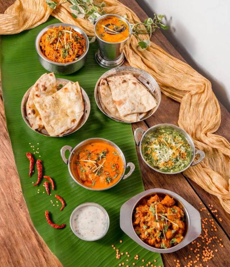 1. Betel Leaf, 2. Erode Amman Mess, 3. Bombay Talkies, 4. Annalakshmi Vegetarian Restaurant, 5. The Ganga Cafe