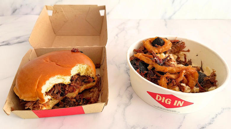 Methodology, Taste test: Arby's Quarter Pound Chopped Brisket Sandwich, Taste test: Arby's Quarter Pound Chopped Brisket Bowl, Final thoughts, Price, availability, and nutrition