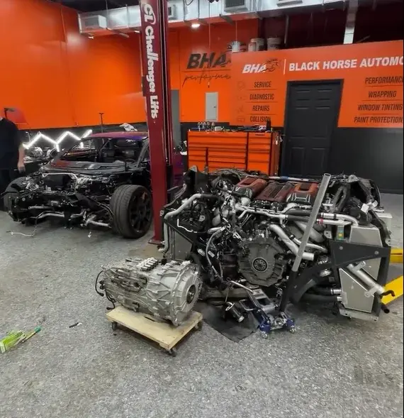 How the Bugatti Chiron Pur Sport rebuild began, Bugatti drew a line in the sand against Armstrong, Armstrong took matters into his own hands, How the Bugatti Chiron Pur Sport was brought back to life, A hairline crack threatened Mat Armstrong and his efforts, The transmission was a further obstacle to the project, Where things now stand with the Bugatti Chiron Pur Sport rebuild, Bugatti timeline