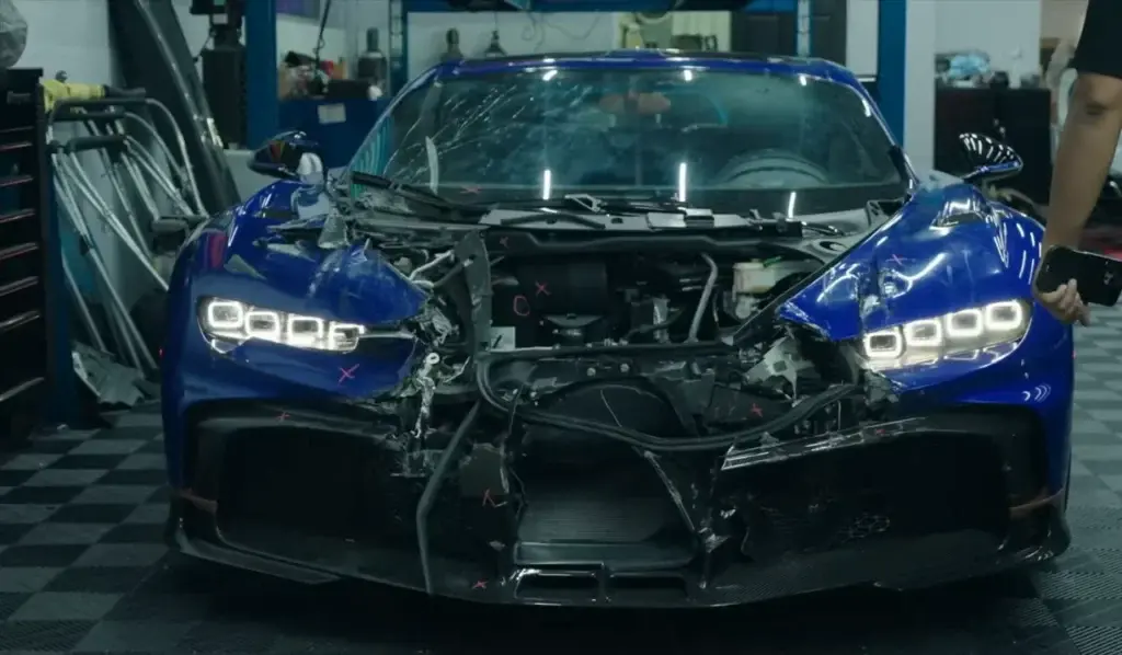 How the Bugatti Chiron Pur Sport rebuild began, Bugatti drew a line in the sand against Armstrong, Armstrong took matters into his own hands, How the Bugatti Chiron Pur Sport was brought back to life, A hairline crack threatened Mat Armstrong and his efforts, The transmission was a further obstacle to the project, Where things now stand with the Bugatti Chiron Pur Sport rebuild, Bugatti timeline