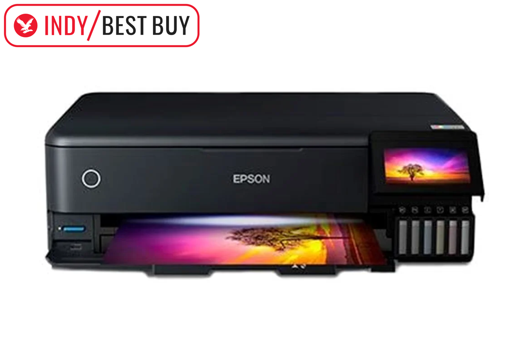 The best home printers for 2026 are:, Epson ecotank ET-8550 home printer, HP envy inspire 7220e home printer, Epson ecotank ET-3850 home printer, Canon selphy square QX10 printer, Epson LabelWorks LW-C410, Canon i-SENSYS MF754Cdw, Your questions about home printers answered, What is the best home printer?, How I tested home printers, Do you need a single-function printer or an all-in-one?, Should you buy third-party ink or refill kits?, Should you buy a refurbished printer?, Why you can trust IndyBest reviews