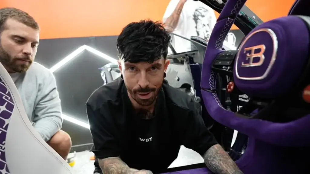 How the Bugatti Chiron Pur Sport rebuild began, Bugatti drew a line in the sand against Armstrong, Armstrong took matters into his own hands, How the Bugatti Chiron Pur Sport was brought back to life, A hairline crack threatened Mat Armstrong and his efforts, The transmission was a further obstacle to the project, Where things now stand with the Bugatti Chiron Pur Sport rebuild, Bugatti timeline