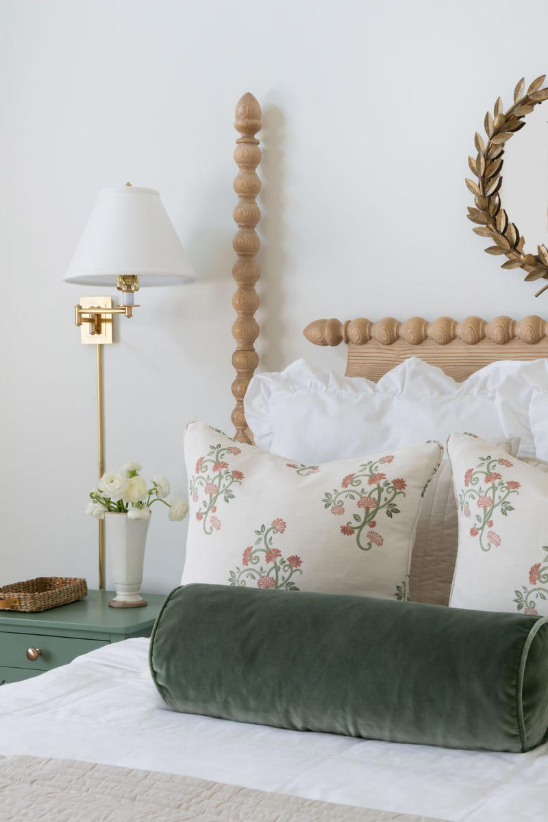 Too Many Pillows, TVs and Other Screens, Cookie-Cutter Furniture Sets, Hodgepodge Bedding, Bulky Furniture, Nightstand Clutter