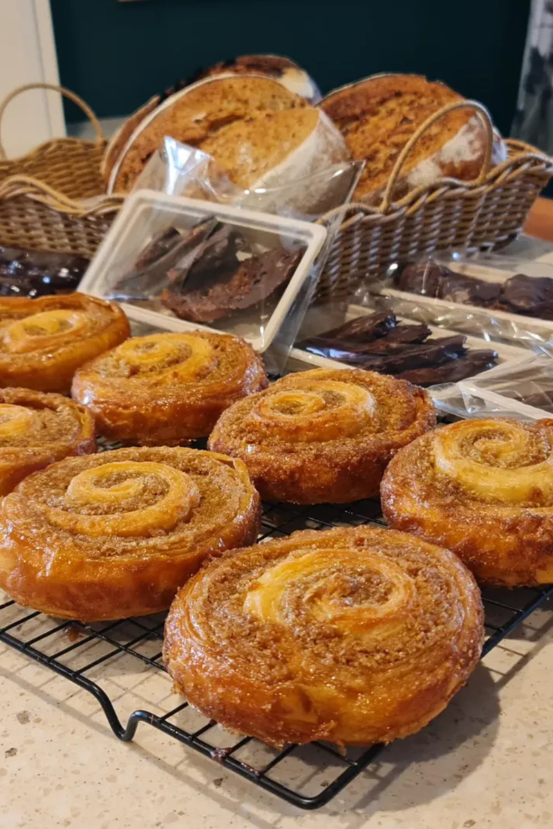 10 of the best country bakeries in regional Tasmania,      Ross Bakery   ,      Summer Kitchen Bakery   ,      Rustic Bakehouse   ,      The Cupboard Bakery   ,      Cottage Bakery   ,      Poolish &amp; Co   ,      Little Bay Patisserie   ,      Dalila’s Patisserie   ,      Uprise Sourdough &amp; Pastries   ,      Paradise Regained   , The best bakeries in Hobart,      BAKED Gluten Free   ,      Queens Bakery   ,      Pigeon Whole Bakers   , The best bakeries in Launceston,      Bread + Butter   ,      Le Petit Chou   