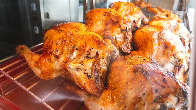 Methodology, Avoid: Fresh Market rotisserie chicken, Buy: Sprouts rotisserie chicken, Avoid: Whole Foods rotisserie chicken, Buy: Smart and Final rotisserie chicken, Avoid: Winn-Dixie rotisserie chicken, Buy: Sam's Club rotisserie chicken, Avoid: Walmart rotisserie chicken, Buy: Publix Rotisserie Chicken