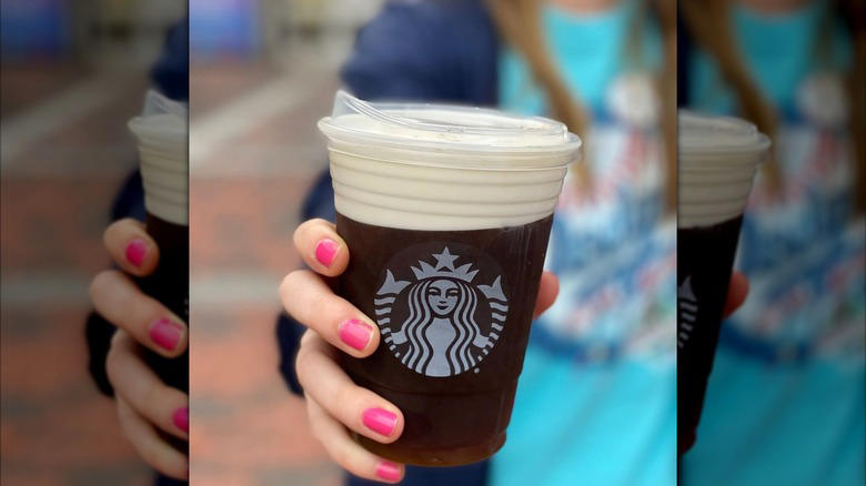 Salted Honey Cold Foam Strawberry Funnel Cake Frappuccino, Protein Blended Cold Brew, The Witch's Brew Frappuccino, Salted Honey Cold Foam, Tie-Dye Frappuccino, Crystal Ball Frappuccino, Juniper Latte, Zombie Frappuccino, Granitas