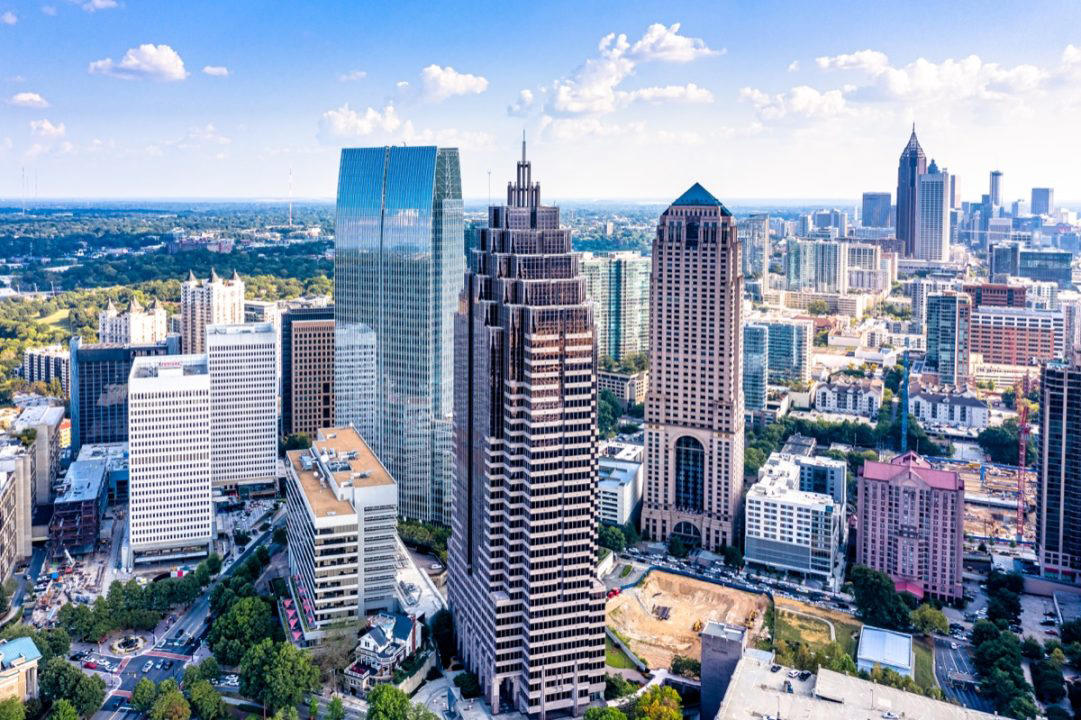 1. Fort Lauderdale, Florida (FLL), 2. Orlando, Florida (MCO), 3. Charlotte, North Carolina (CLT), 5. Dallas, Texas (DFW), 6. Atlanta, Georgia (ATL), 7. New Orleans, Louisiana (MSY), 9. Chicago, Illinois (ORD)