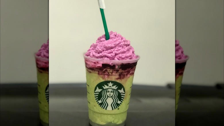 Zombie Frappuccino Strawberry Funnel Cake Frappuccino, Protein Blended Cold Brew, The Witch's Brew Frappuccino, Salted Honey Cold Foam, Tie-Dye Frappuccino, Crystal Ball Frappuccino, Juniper Latte, Zombie Frappuccino, Granitas
