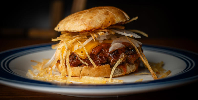 Top 10 burger spots in the Midwest, Bard's Burgers &amp; Chili, Covington, Ky., The Inferno Room, Indianapolis, Ind., Jay's Burgers, Louisville, Ky., Little Ghost, Ferndale, Mich., Redcoat Tavern, two locations in metro Detroit, Ringside Cafe, Columbus, Ohio, Sacred Beast, Cincinnati, Ohio, Son of Thurman, Columbus, Ohio, Toasty's Tavern, Louisville, Ky., The Workingman's Friend, Indianapolis, Ind.