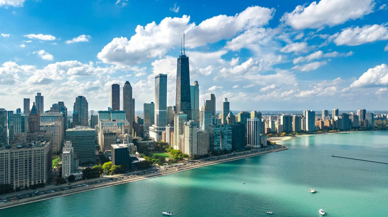 1. Fort Lauderdale, Florida (FLL), 2. Orlando, Florida (MCO), 3. Charlotte, North Carolina (CLT), 5. Dallas, Texas (DFW), 6. Atlanta, Georgia (ATL), 7. New Orleans, Louisiana (MSY), 9. Chicago, Illinois (ORD)