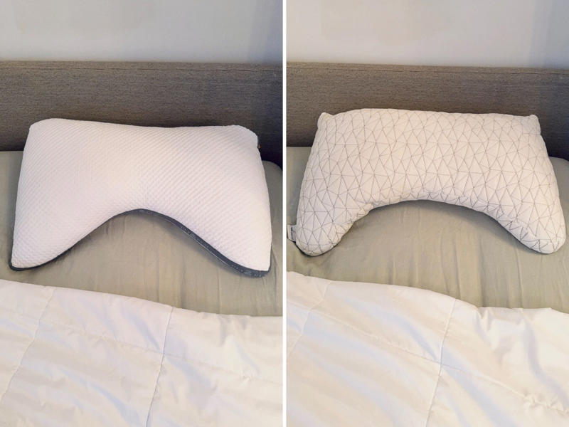 The Coop Original Crescent pillow delivers plush, adjustable comfort , The Eli & Elm Ergonomic Side Sleeper pillow provides support and structure, Cons of a crescent-shaped pillow to consider, The final verdict: should you buy a crescent pillow?, Why you can trust Business Insider's pillow reviews