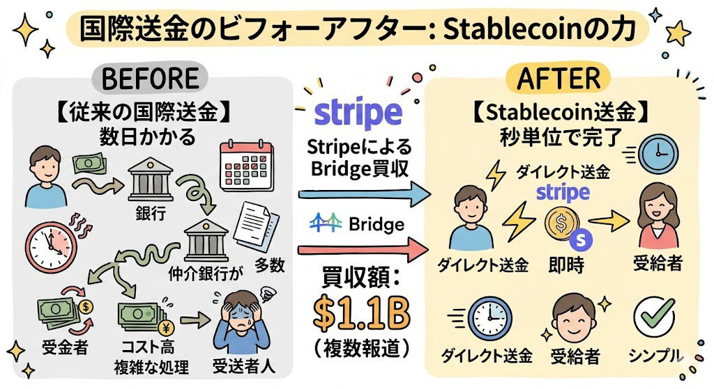 この記事で学べること, あなたが昨日払ったお金、どこを通ってた？, 19歳と17歳でミリオネア｜その後、次の壁を見た, 7行のコード｜PCI DSSの地獄から、コピペ1回で解放した, コリソン・インストール｜YCが命名した伝説の営業, ロゴを消して、インフラとして勝つ｜Bから9Bへ3倍超の回復構造, ShopifyもOpenAIも｜Stripe無しでは動かない, Stripe Mafia｜Greg Brockmanが自分の手でカード金庫を作った話, 「カードの上に乗っているだけ」ではなかった, AI時代の「財布」を握りに行く｜2030年1.7兆ドルの争奪戦, 新戦線①：stablecoinで「送金の壁」を壊しにいく, 新戦線②：欧州Weroとの地政学的戦い、そしてAdyenとの哲学差, Stripe依存の罠｜90日凍結と「静かなる支配」, 同じ戦略で勝った巨人たち｜Stripeは例外ではない, 兄弟の哲学は世界中の起業家に届いている, まとめ：摩擦をゼロにした人が、見えないまま勝つ