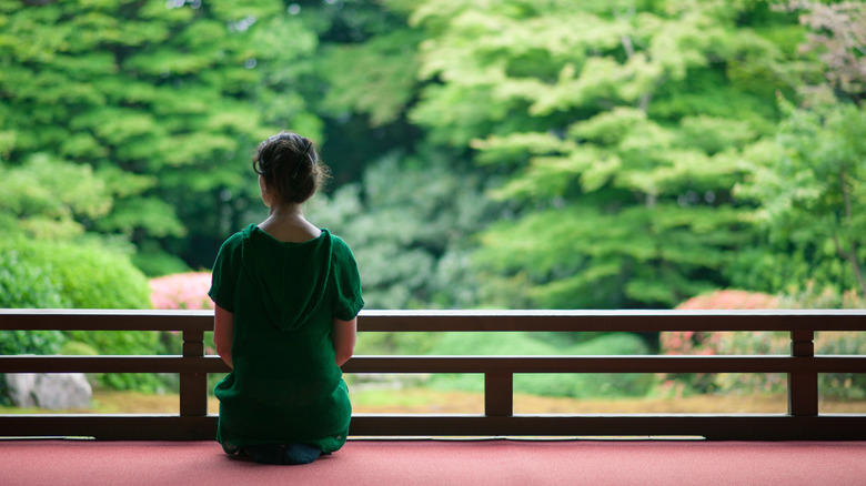 Seijaku: quietude and solitude Koko: the austere beauty of maturity, Kanso: simplicity, Shizen: authentic naturalness, Fukinsei: asymmetry, Yugen: subtle hints at mystery, Datsuzoku: the magic of surprise, Seijaku: quietude and solitude, Types of Japanese gardens: the courtyard garden, Types of Japanese gardens: the tea garden, Elements of the garden: stone, Elements of the garden: water, Elements of the garden: plants, Garden tips: limit your palette, Garden tips: the path is the destination, Garden tips: the mystery is the message, Garden tips: model only the best of the natural world, Garden tips: use overlapping shapes and elements, Garden tips: mimic the landscape, Garden tips: use native plants natively