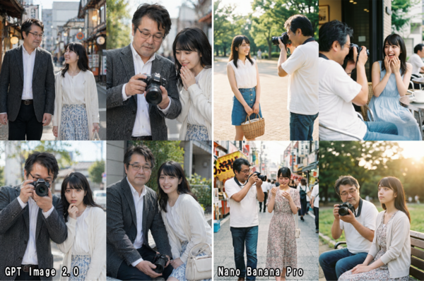 自分の顔がなかなか似ない, AIキャラクターでもやっぱり似ない, 実写調の水着姿を生成するのはかなり難しい, 目指す画像によって使い分ける必要がありそう