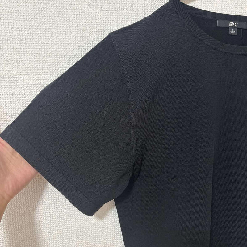 薄手で夏にも着られるニットT, スカートコーデできれいめに, デニム合わせでオフの日にも, セットアップのインナーにも使える, フリルサロペのインナーにも, ビスチェを重ねるのも可愛い