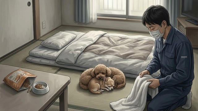 飼い主のそばで重なるように…2匹の犬の最期, 「どうぞ」の声を待ち続けたのではないか, 「ただのペットではない」現場で感じる絆の深さ, 「これは今の日本の姿」広がる共感と問題提起, 早期発見が守る“命”と“尊厳”
