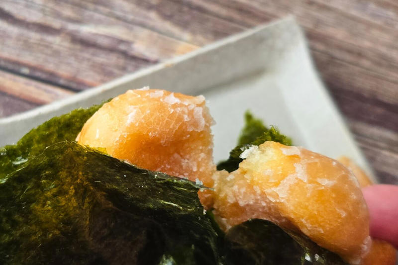 ■ポン・デ・リングと和の食材が合う？, ■レンチンして海苔で巻く, ■海苔とこんなに相性がいいなんて…！, ■ポン・デ・揚げ出し, ■ホットサンドメーカーで焼くポン・デ・リング