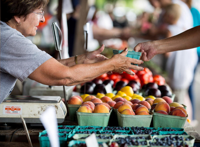 Canton Main Street Farmers Market, East Peoria Farmer’s Market, Elmwood Farmer's Market, Germantown Hills Farmer’s Market, Metamora Farmers Market, Morton Farmers Market N More, The Original Festival of Food Trucks, Pekin Farmers Market, Peoria Farmers Market at Metro Centre, Peoria Riverfront Market, Sheridan Market, West Peoria Farmer’s Market