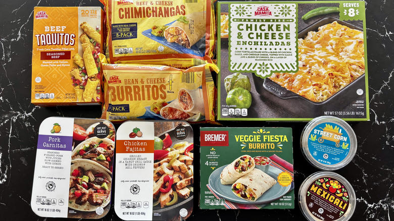 Buy: Beef &amp; cheese chimichangas, Avoid: Bean &amp; cheese burritos, Buy: Pork carnitas, Avoid: Chicken fajitas, Buy: Beef taquitos, Avoid: Family size chicken &amp; cheese enchiladas, Buy: Street corn dip, Avoid: Mexicali dip, Buy: Veggie fiesta burritos, Methodology