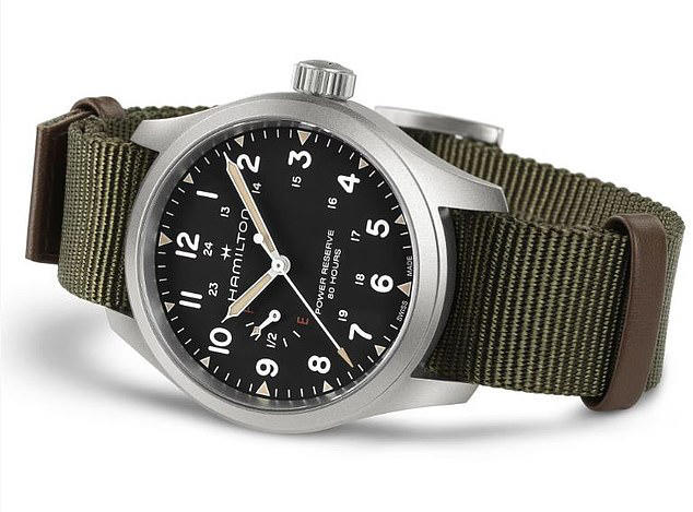 Hamilton Khaki Field Mechanical 250 £595, Sinn Spezialuhren 308 Hunting Watch £2,200, Cartier Ballon Bleu £5,900, Czapek Antarctique Passage de Drake glacier blue £24,000, Patek Philippe Annual Calendar £54,300, Greubel Forsey Hand Made 1 £725,000