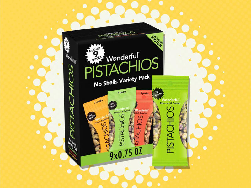 Groceries That Are Cheaper on Amazon, On-The-Go Nourishment: Kind Granola Bars, Favorite Snack Packs: Goldfish Crackers Variety Pack, Easy Kid-Friendly Dinners: Annie’s Real Aged Cheddar Shells Macaroni and Cheese, Adult Snacking: Wonderful Pistachios, Portable Protein: PBfit All-Natural Peanut Butter Powder, Everyday (and Unique) Condiments, Specialty Items: Vanilla Paste, Hydration: Fancy Water, Honorable Mention: Dishwasher Pods, Groceries That Aren't Cheaper on Amazon
