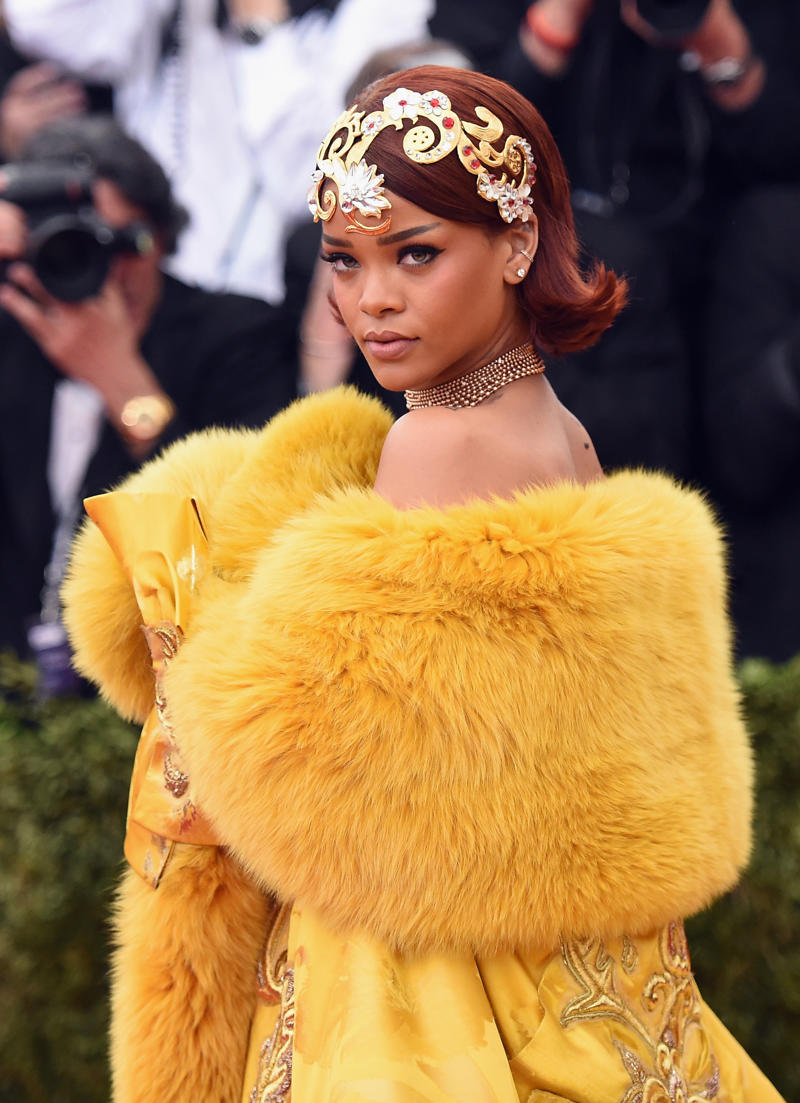 Revisit the Most Popular Look From Each Year , 2025: Zendaya in Louis Vuitton, 2024: Zendaya in Maison Margiela, 2023: Anne Hathaway in Versace, 2022: Kim Kardashian in Jean Louis, 2021: Billie Eilish in Oscar de la Renta, 2019: Lady Gaga in Brandon Maxwell, 2018: Anna Wintour in Chanel , 2017: Zendaya in Dolce &amp; Gabbana, 2016: Blake Lively in Burberry, 2015: Rihanna in Guo Pei