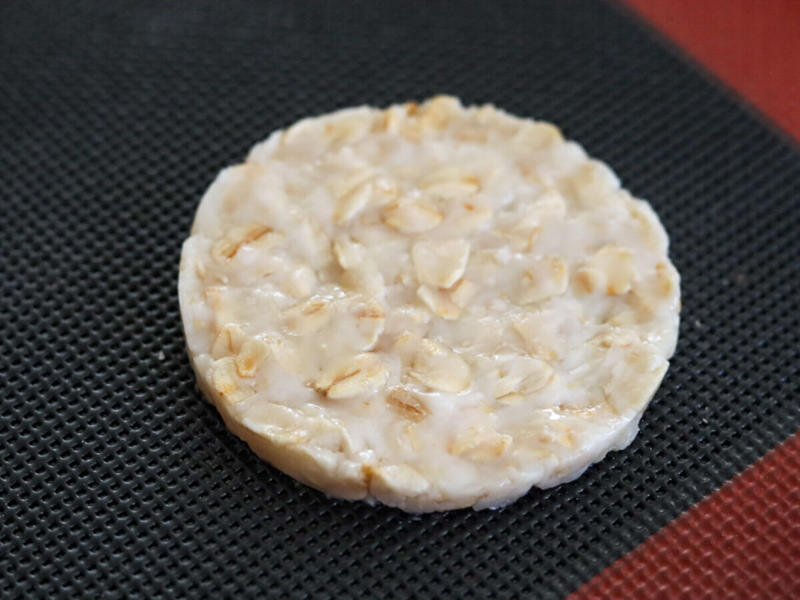 米粉のオートミールクッキーを作るのにかかる時間, 米粉のオートミールクッキーのカロリー, 米粉のオートミールクッキーのレシピ, 米粉のオートミールクッキーの材料（10枚分）, 米粉のオートミールクッキーの作り方